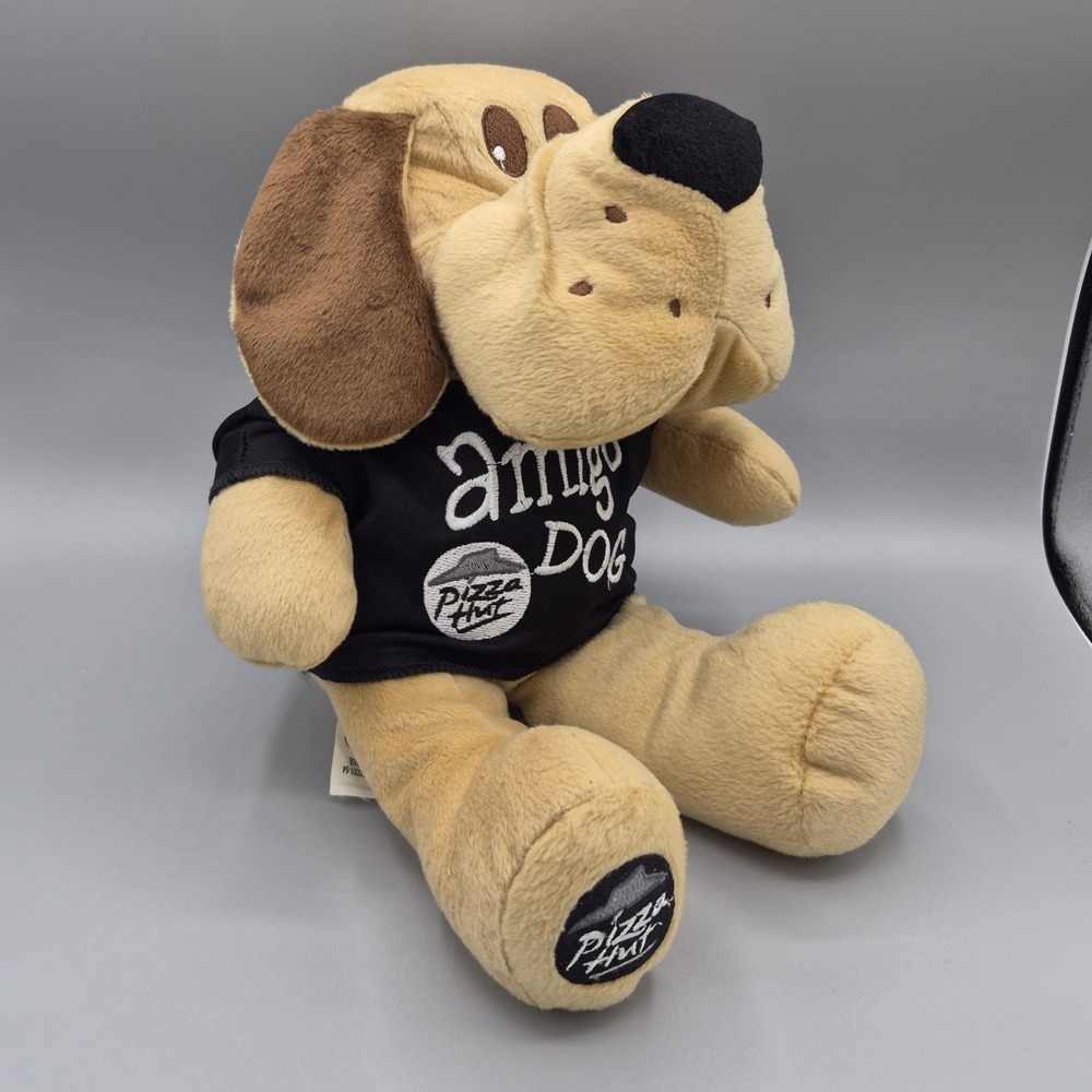 Rare Pizza Hut Amigo Dog Plush with‎ Tag